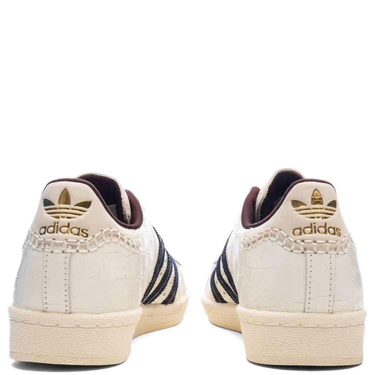 adidas gazelle silver green womens adidas Superstar 80 ADV (Crystal White/Shadow Red) 8.5 main image 1