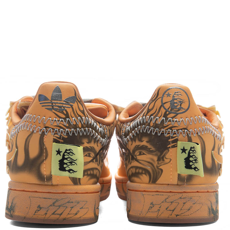 Adidas x Hellstar Superstar II 'Creamsicle' - Hazy Orange/Silver Metal   Feature