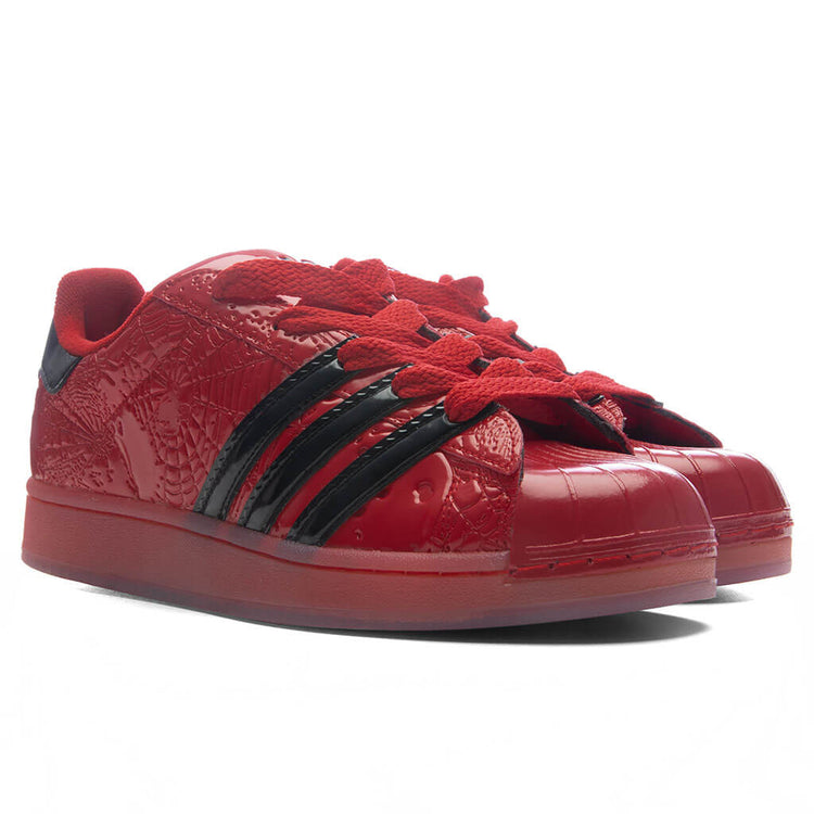 Adidas Originals x Sp5der Superstar - Red/Core Black/Silver Metallic Feature Adidas Originals x Sp5der Superstar - Red/Core Black/Silver Metallic Feature