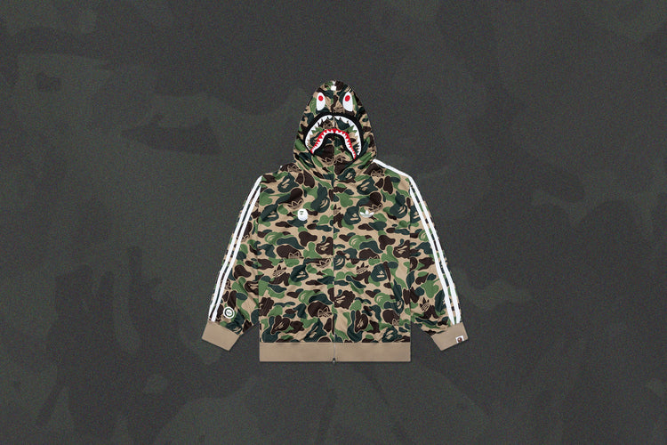 Adidas x BAPE Shark Track Hoodie