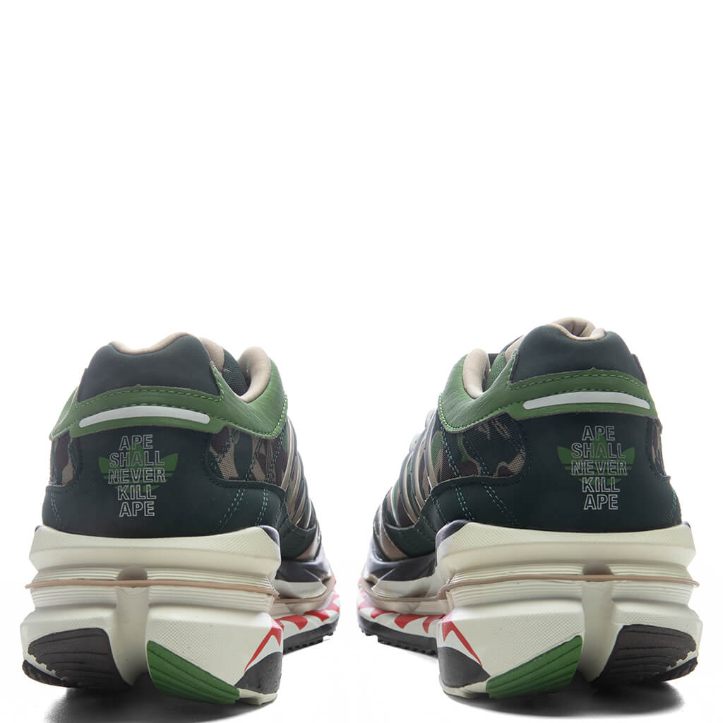Adidas x BAPE Adistar Hrmy - Hemp/Iron Metallic/Off White – Feature