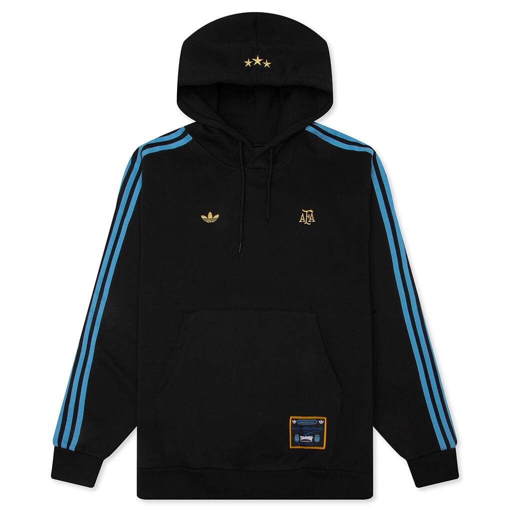 adidas Originals x Thrasher x AFA Argentina Hoodie - Black – Feature