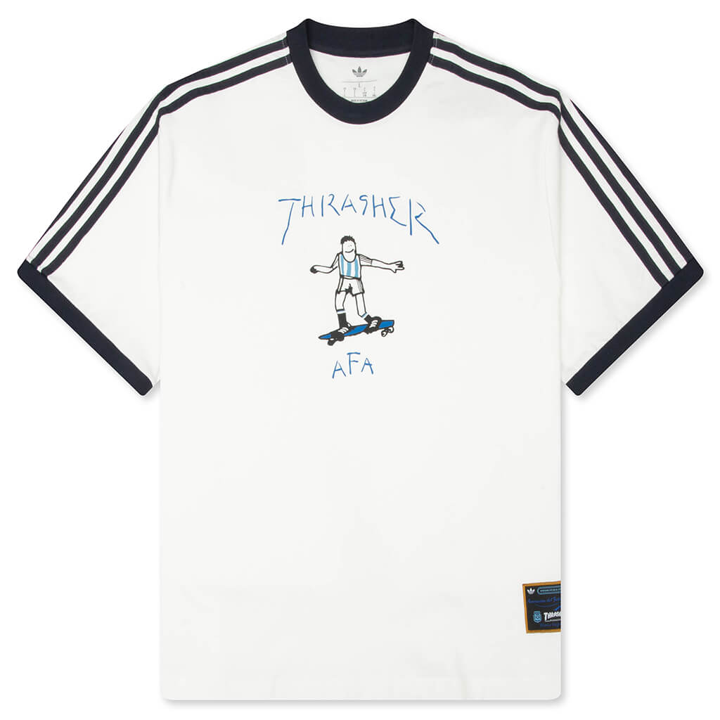 Adidas x Thrasher x AFA Argentina Tee 1 - Core White – Feature