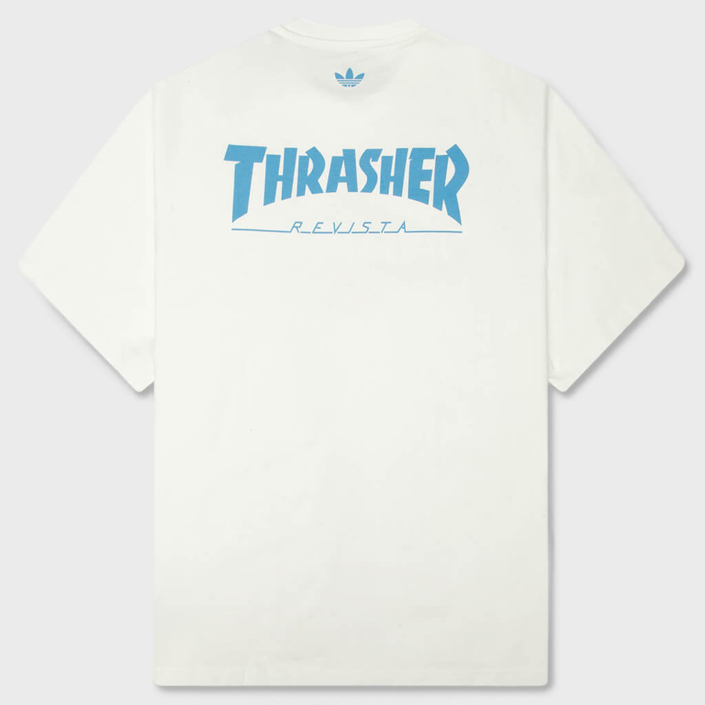adidas Originals x Thrasher x AFA Argentina Tee 2 - Core White