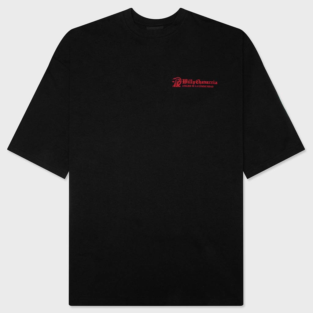 Surface S/S C-Tee - Black – Feature