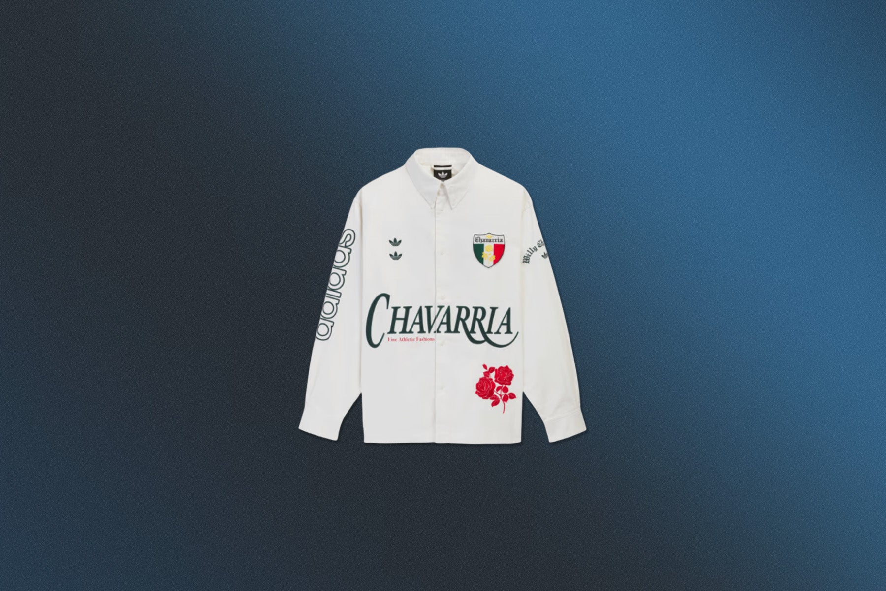 adidas Originals x Willy Chavarria Button Up - Off White – Feature