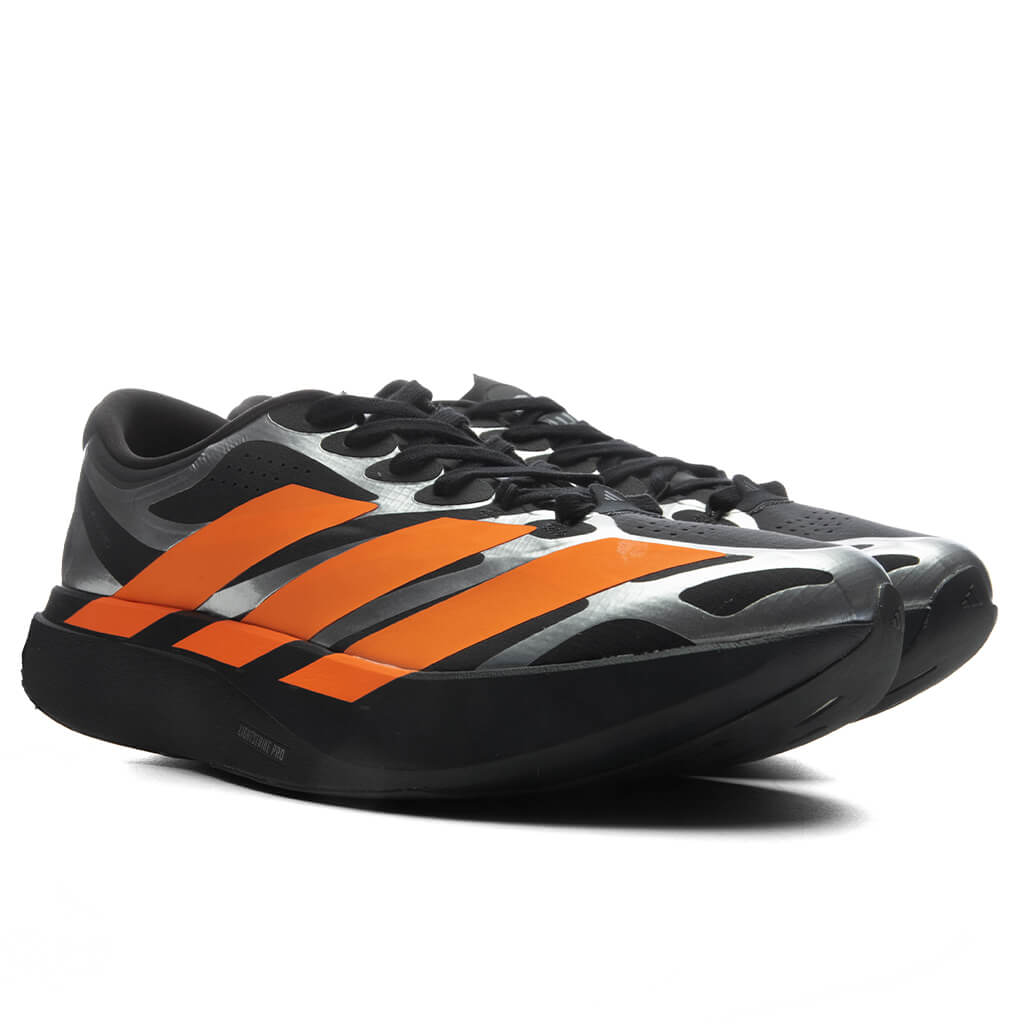 Adizero Evo SL EXO - Carbon/Lucid Orange/Silver Metallic – Feature