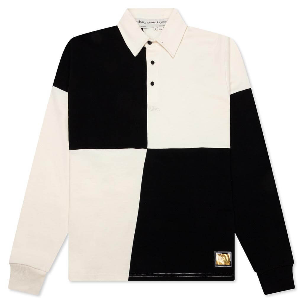 Colour Block Rugby Colorblock Rugby - Black – Feature