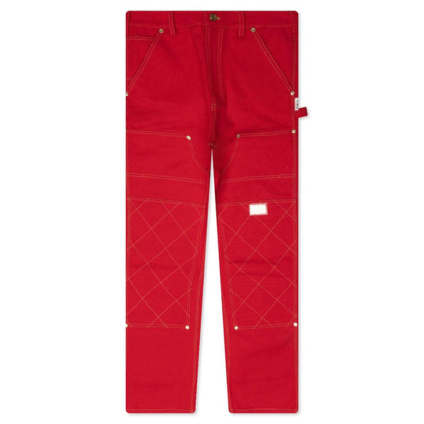 Double Knee Pant - Red Plaid – Feature