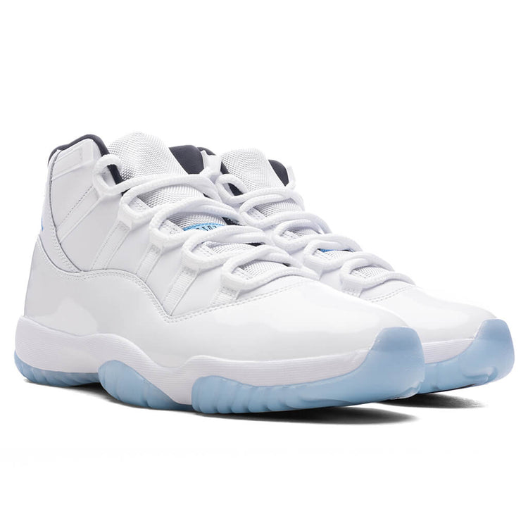 Air Jordan 11 Retro White/Legend Blue/Black Feature