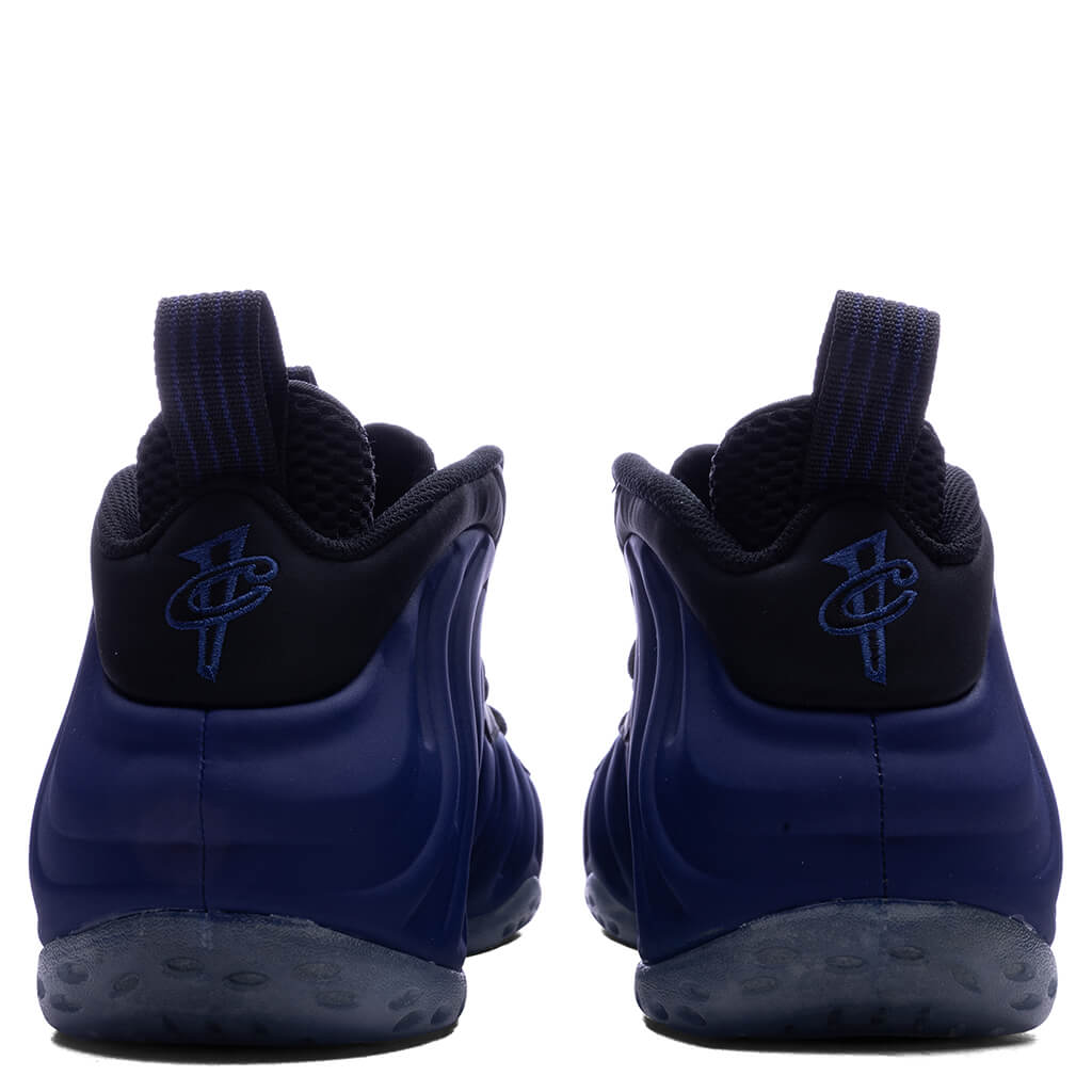 Nike Foamposite, size 17, Navy Blue/Gum bottoms Nike Air Foamposite One Navy Gum Bottom Sneaker Detailed  main image 4