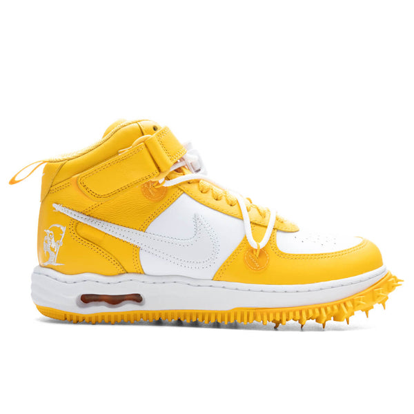 Nike - Air Force 1 Mid x Off-White - White/Varsity Maize