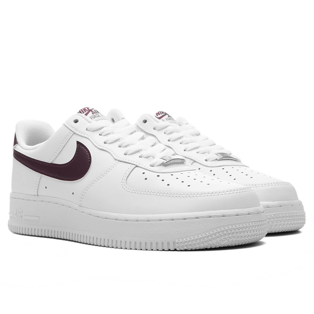 nike air force 1 07 burgundy