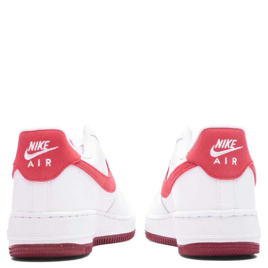 nike air force 1 07 white noble red