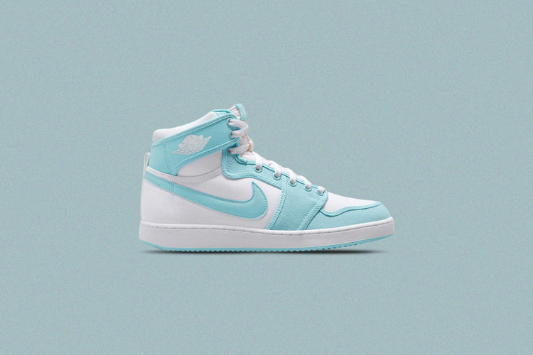 Air Jordan 1 KO - Bleached Aqua/White – Feature display picture 1