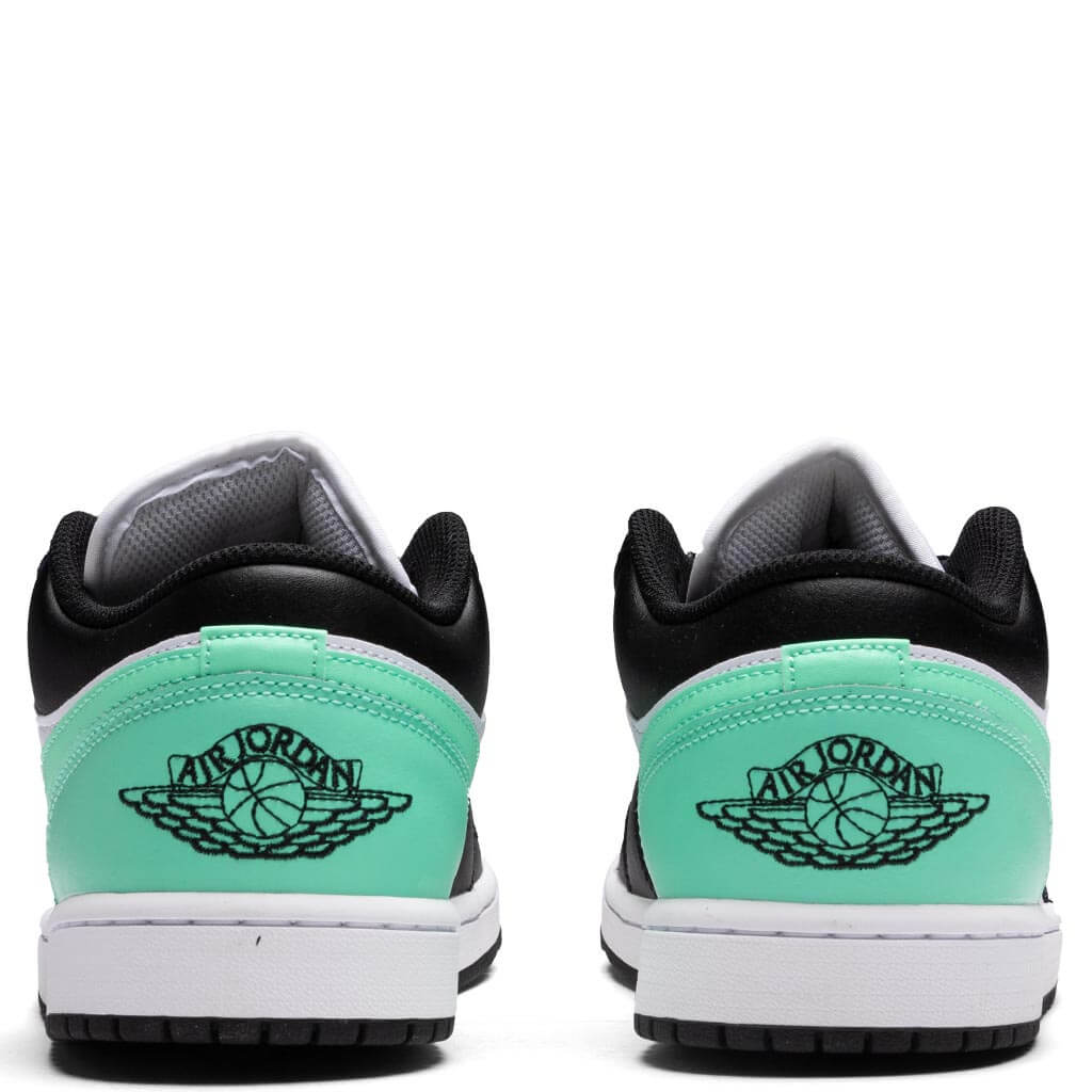 green glow jordan 1 low