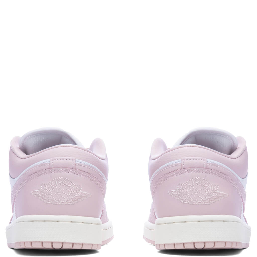 Women's Air Jordan 1 Low - White/Pink Oxford/Sail – Feature