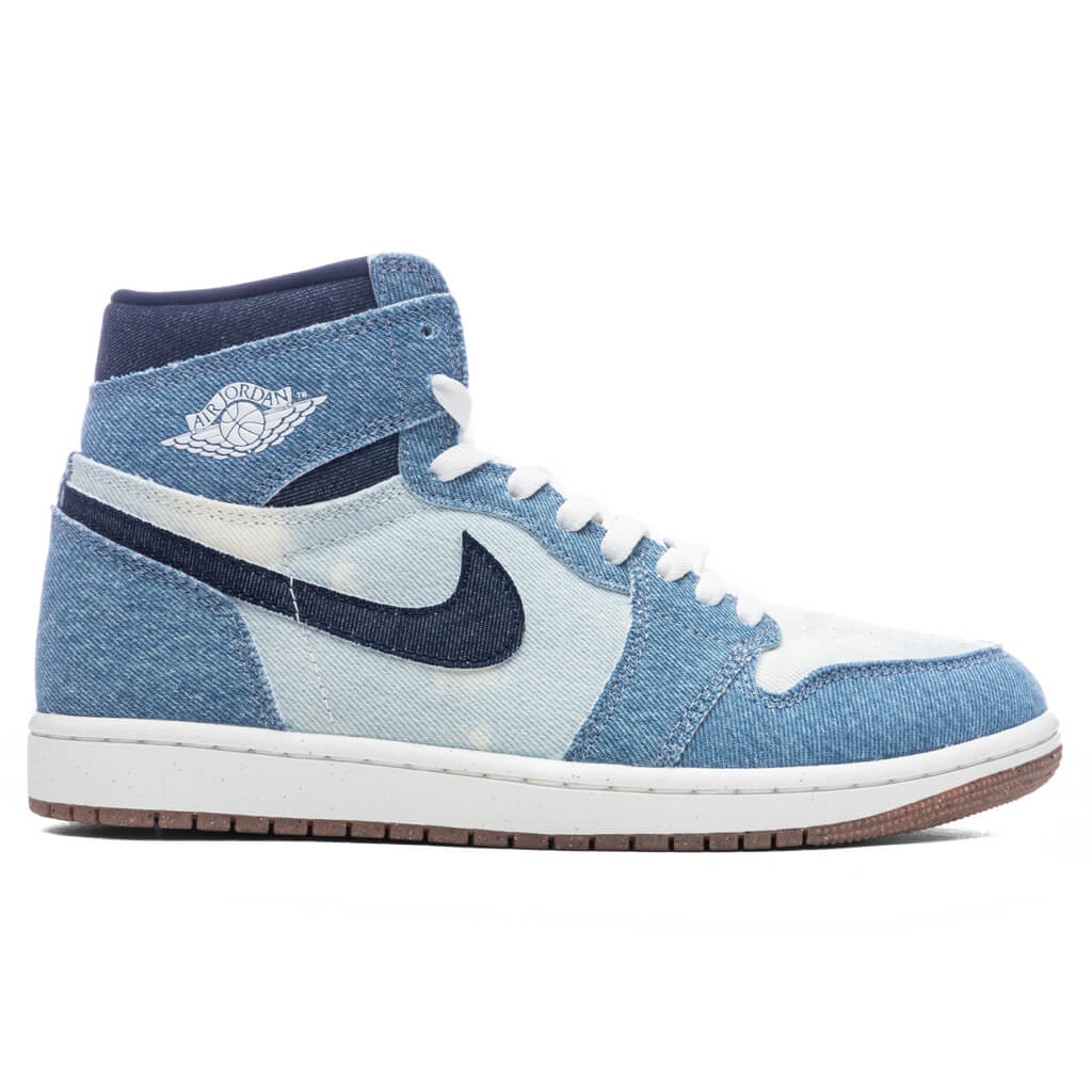 Air Jordan 1 Retro High'Denim' - Summit White/Obsidian/Summit White ...