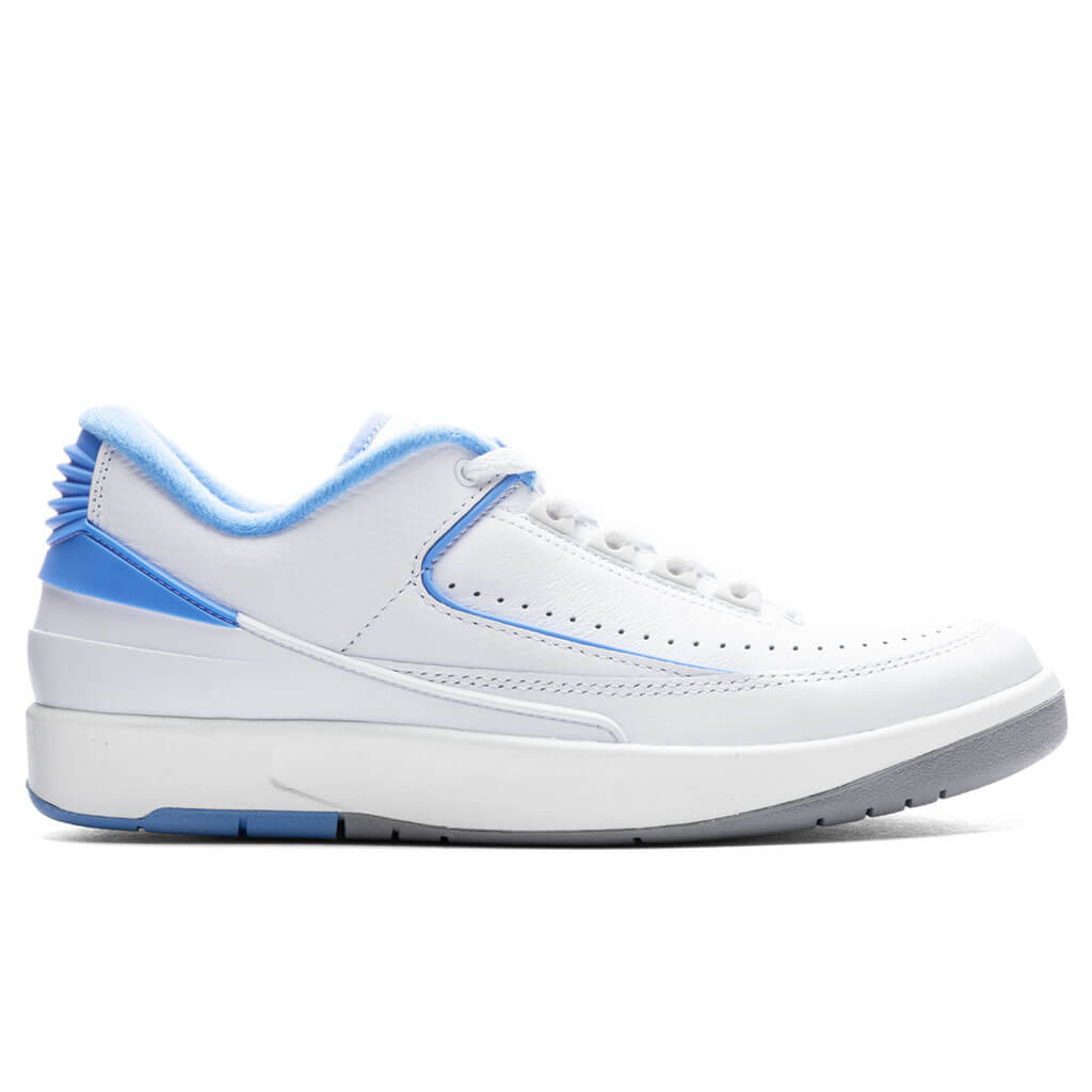 Air Jordan 2 Retro Low - White/University Blue/Cement Grey – Feature