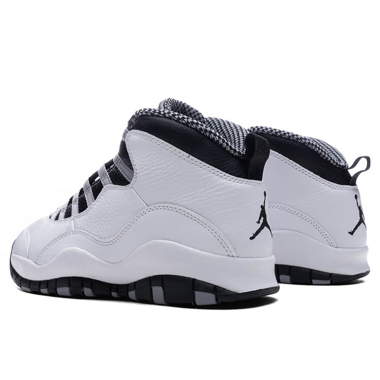 10 Steel Grey Gray 10s Jordans Air Jordan 10 Retro 'Steel' White