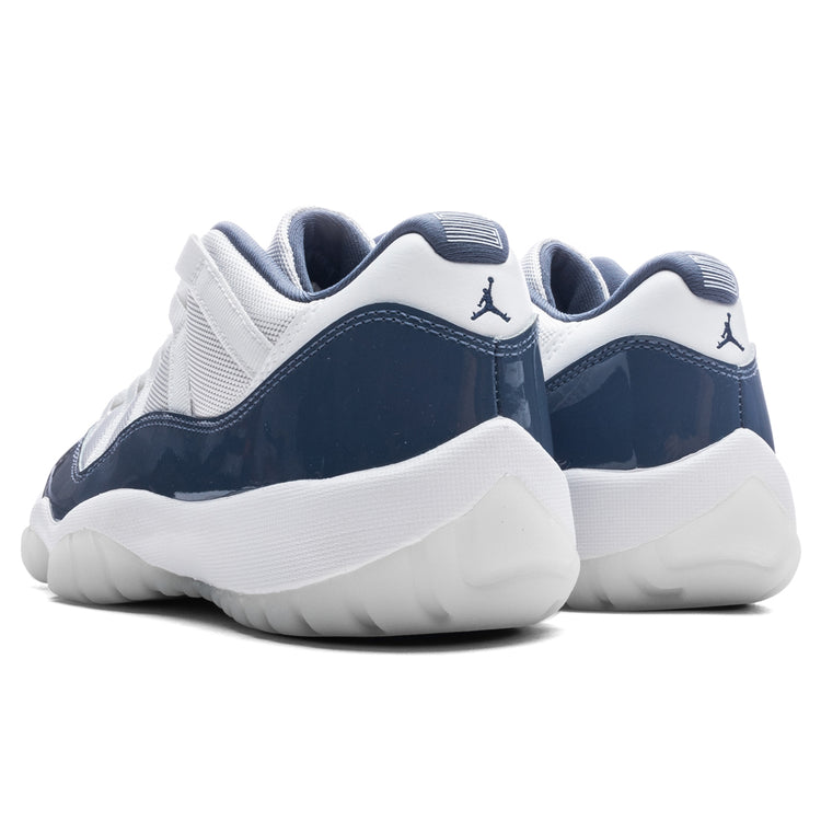 Air Jordan 11 Retro Low - White/Midnight Navy/Diffused Blue  display picture 1