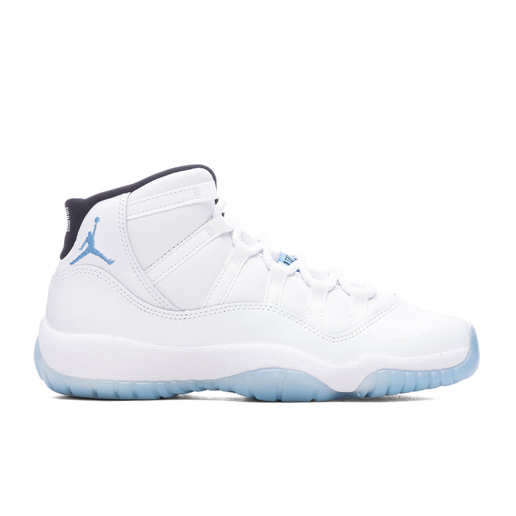 Air Jordan 11 Retro (GS) - White/Legend Blue/Black – Feature display picture 1