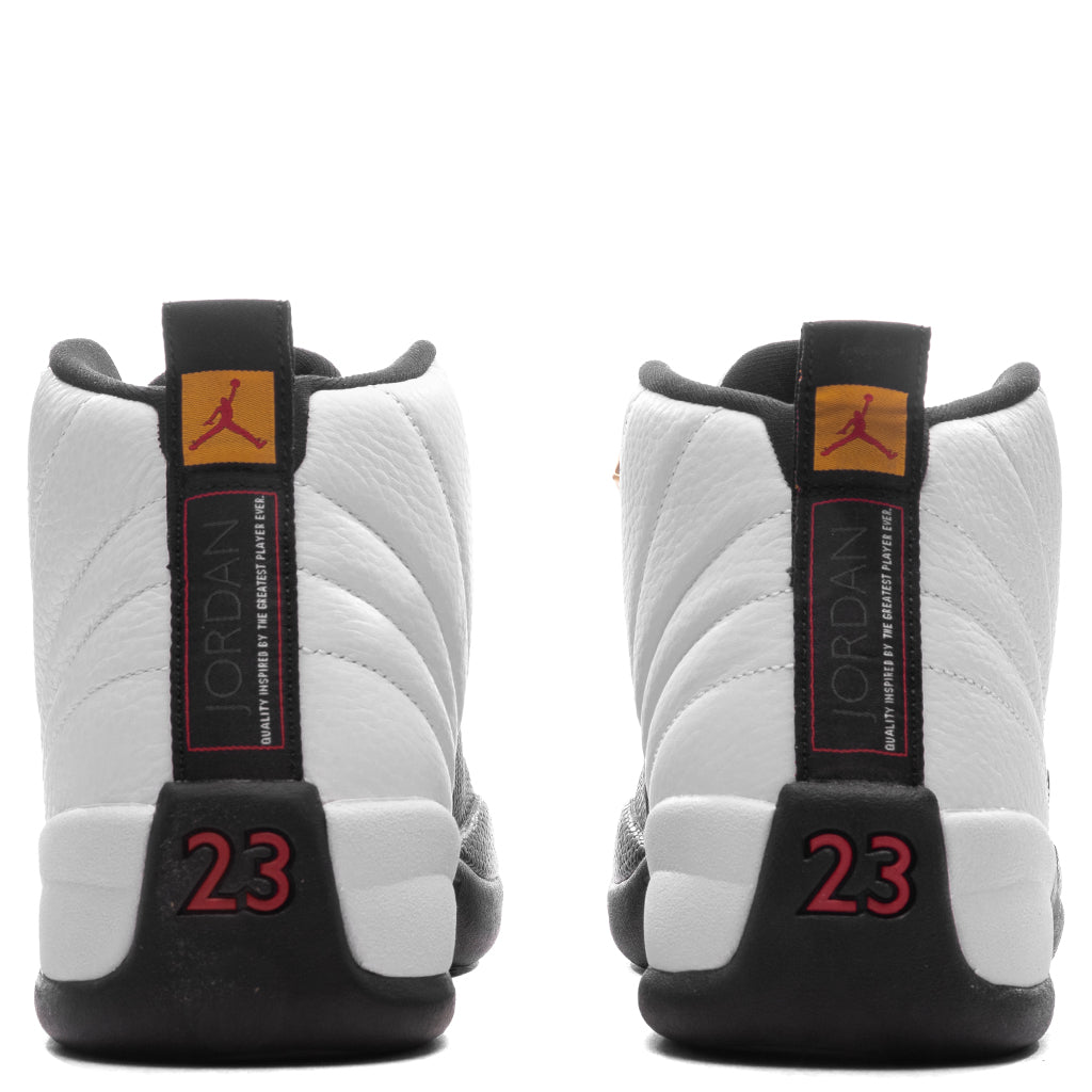 エアジョーダン12レトロ - ホワイト/ブラック/タクシー – Feature