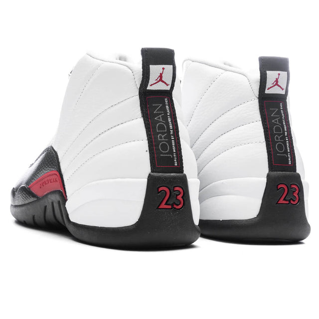 jordan 12 retro white black red