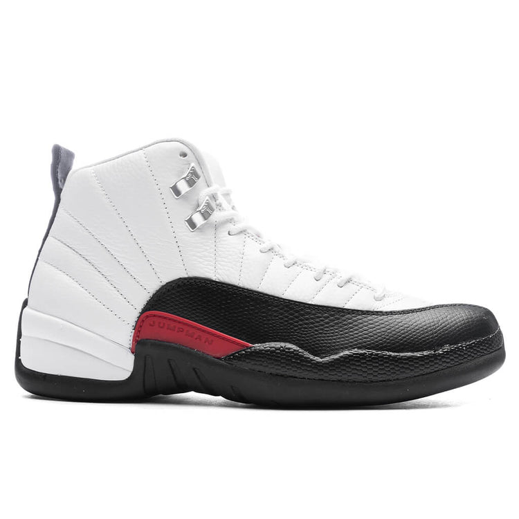jordan 12 retro white black red