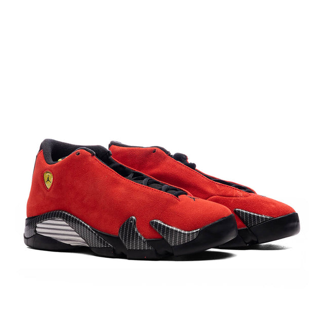 Air Jordan 14 Retro (GS) 'Ferrari' - Challenge Red/Vibrant Yellow/Blac ...
