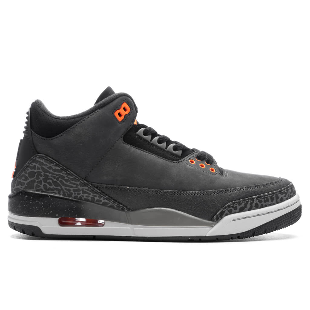 Air Jordan 3 Retro 'Fear' - Night Stadium/Total Orange/Black â Feature