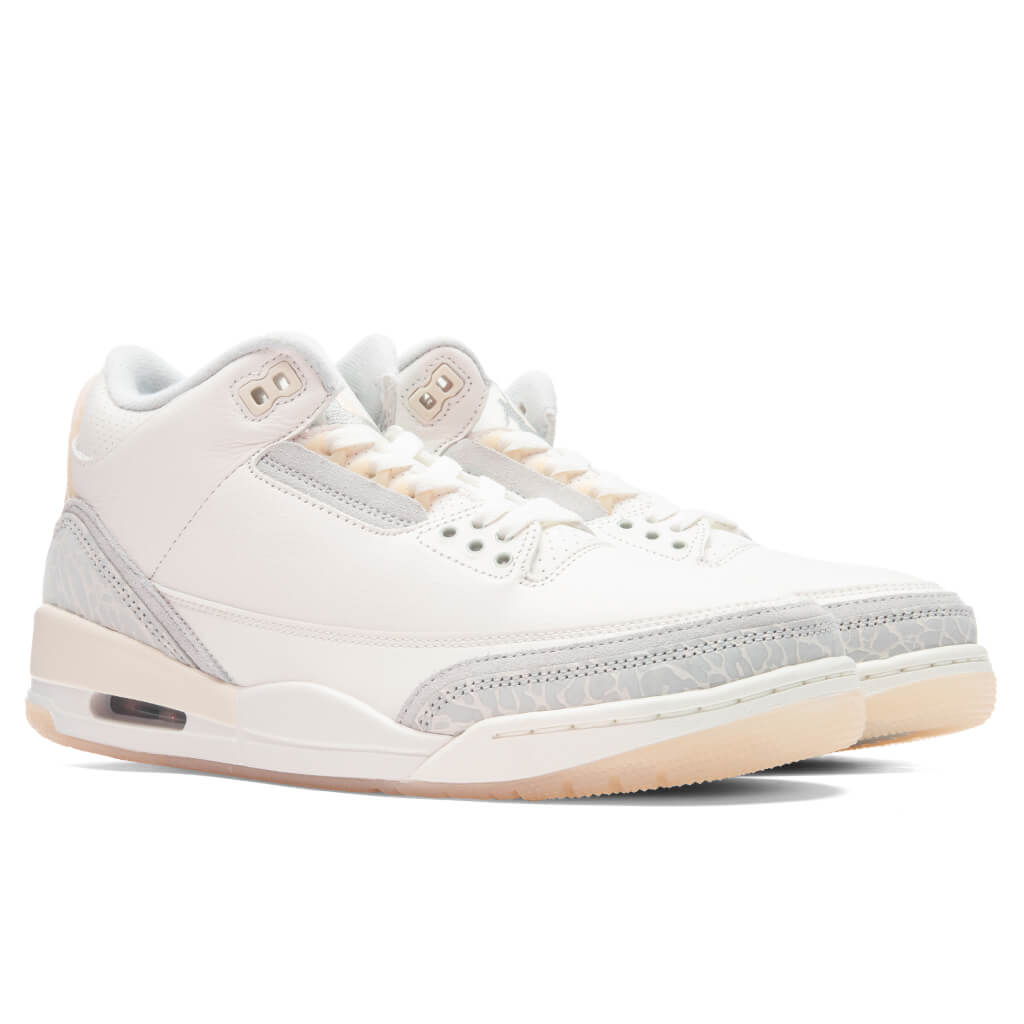 Air Jordan 3 Retro Craft - Ivory/Grey Mist/Cream – Feature