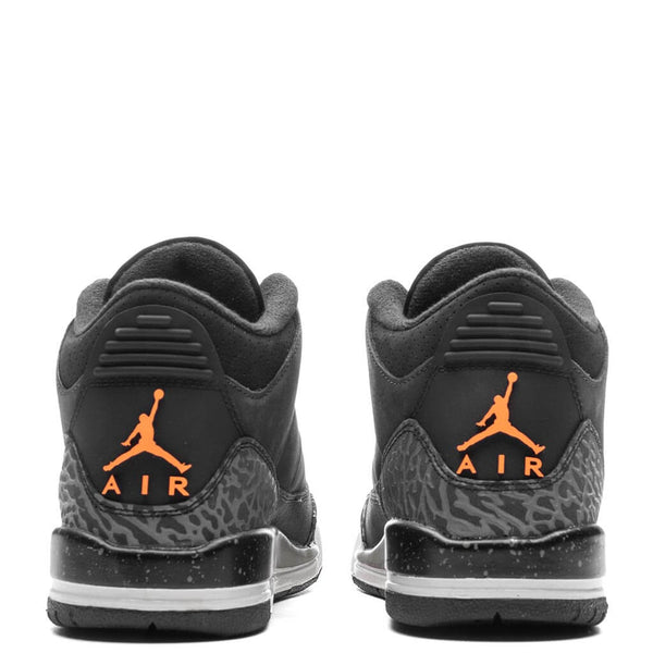 Air Jordan 3 Retro (GS) 'Fear' - Night Stadium/Total Orange/Black