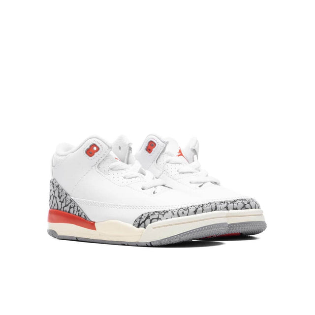 Air Jordan 3 Retro (TD) 'Georgia Peach' - White/Cosmic Clay/Sail – Feature