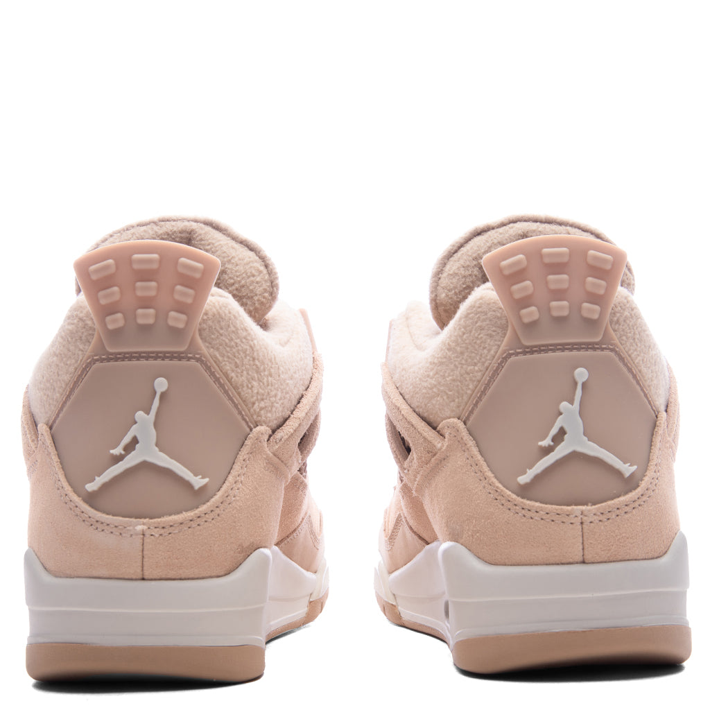 Women's Air Jordan 4 Retro 'Cozy Girl' - Hemp/Light Orewood Brown