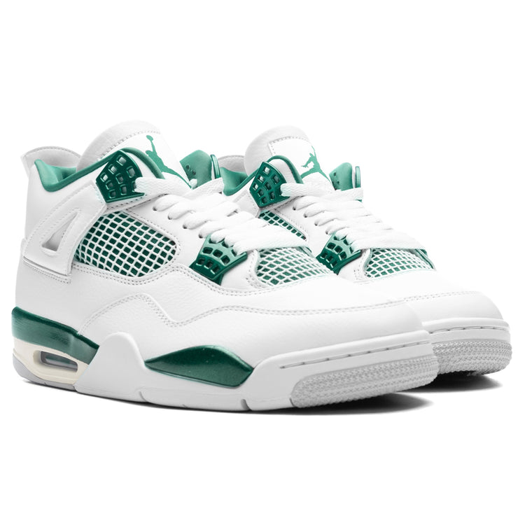 Air Jordan 4 Retro 'Oxidized Green' - White/Oxidized Green/White – Feature