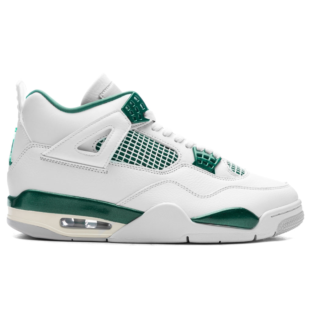 Air Jordan 4 Retro 'Oxidized Green' - White/Oxidized Green/White – Feature