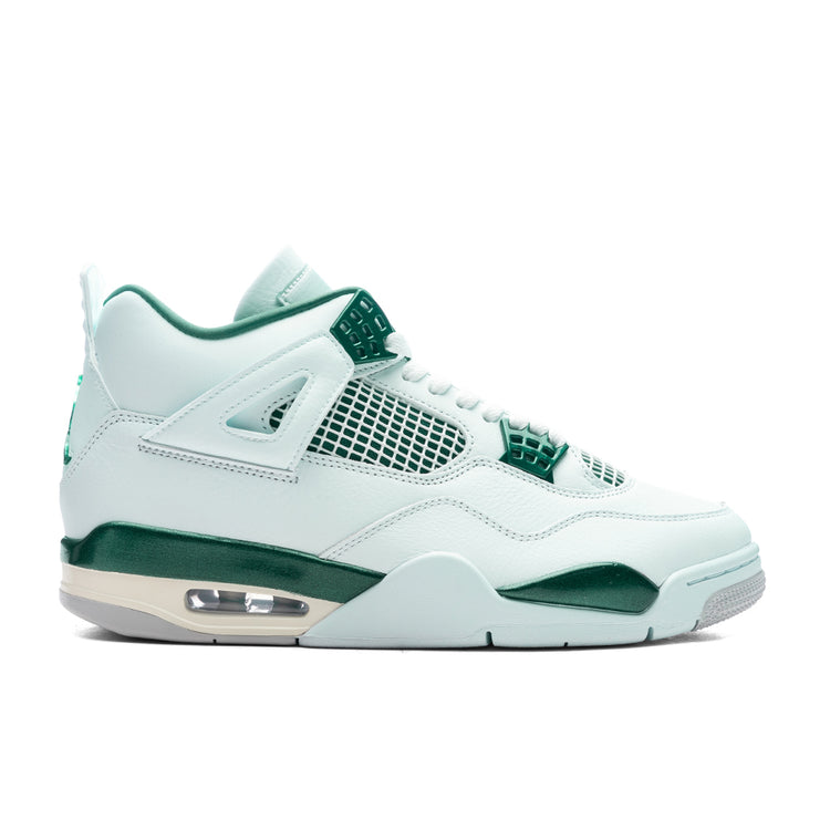 Air Jordan 4 Retro (GS) 'Oxidized Green' - White/Oxidized Green/White ...