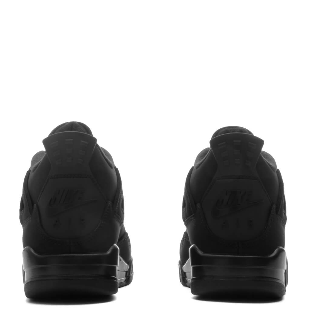 Air Jordan 4 Retro 'Black Cat' (GS) - Black/Light Graphite – Feature