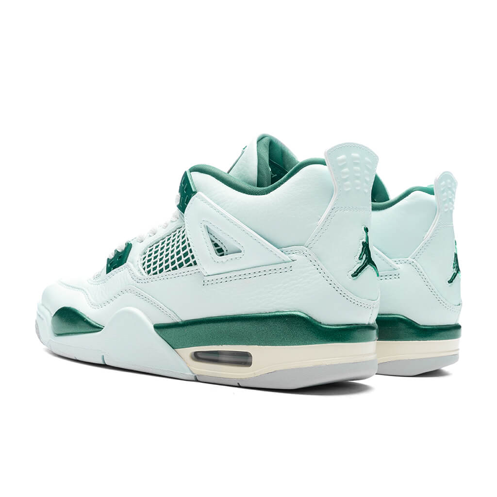 Air Jordan 4 Retro (GS) 'Oxidized Green' - White/Oxidized Green