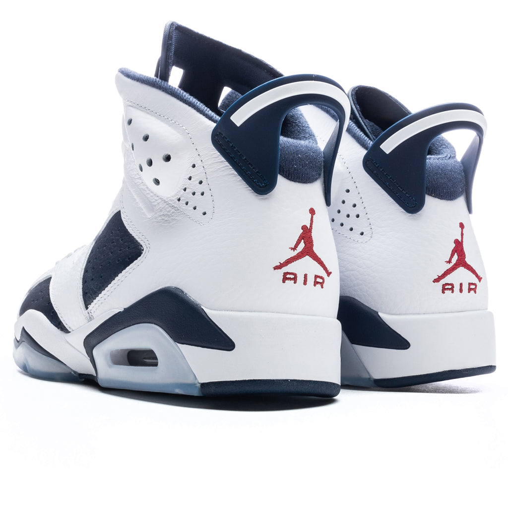 Air Jordan 6 Retro 'Olympic' - White/Varsity Red/Midnight Navy â Feature