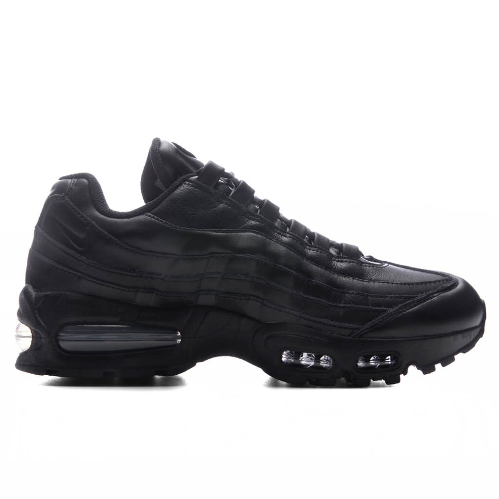 Air Max 95 Big Bubble Leather - Black/Black/Black – Feature