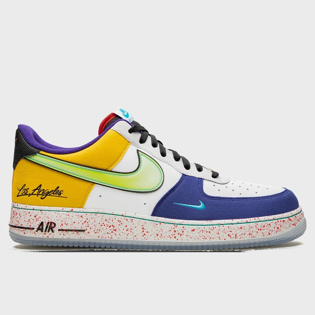 Air Force 1 Low Premium 'What The LA' - White/Hyper Jade/Black