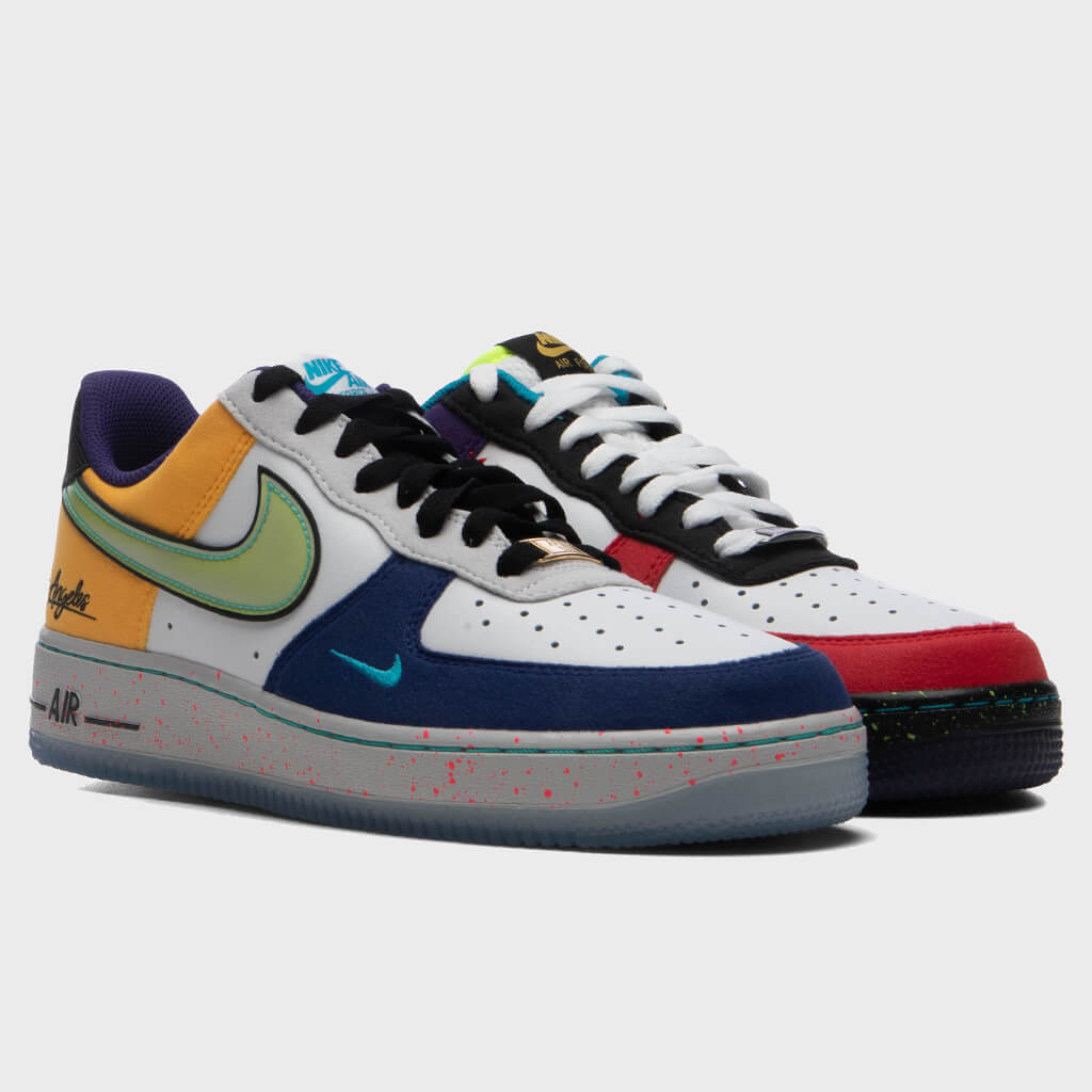 Air Force 1 Low Premium 'What The LA' - White/Hyper Jade/Black