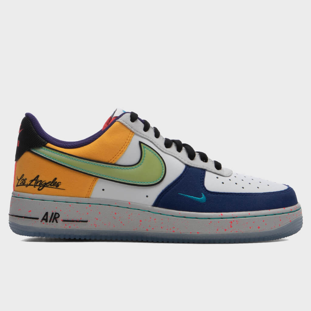 Air Force 1 Low Premium 'What The LA' - White/Hyper Jade/Black