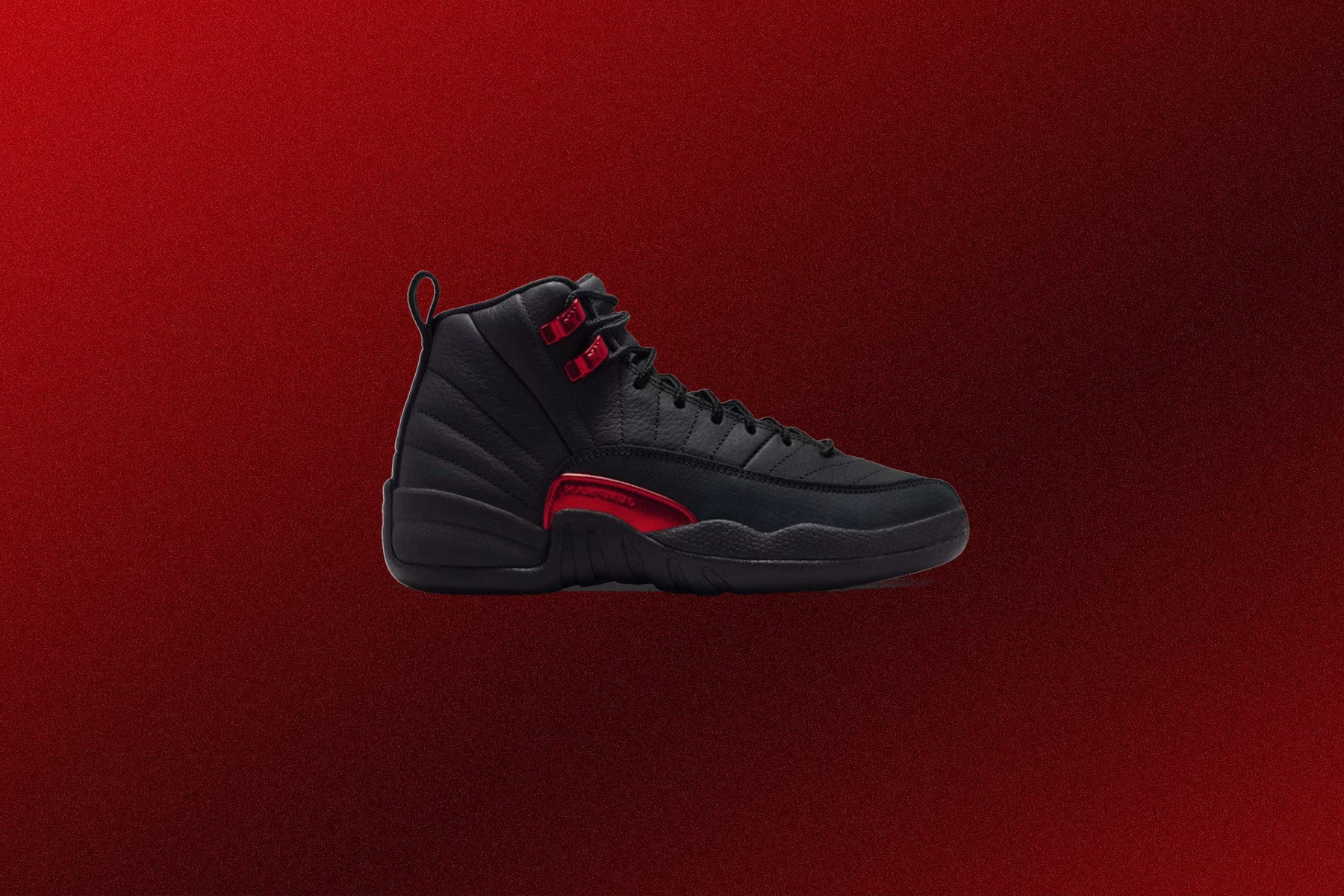 Air Jordan 12 Retro 'Bloodline' (GS) - Black/Varsity Red – Feature