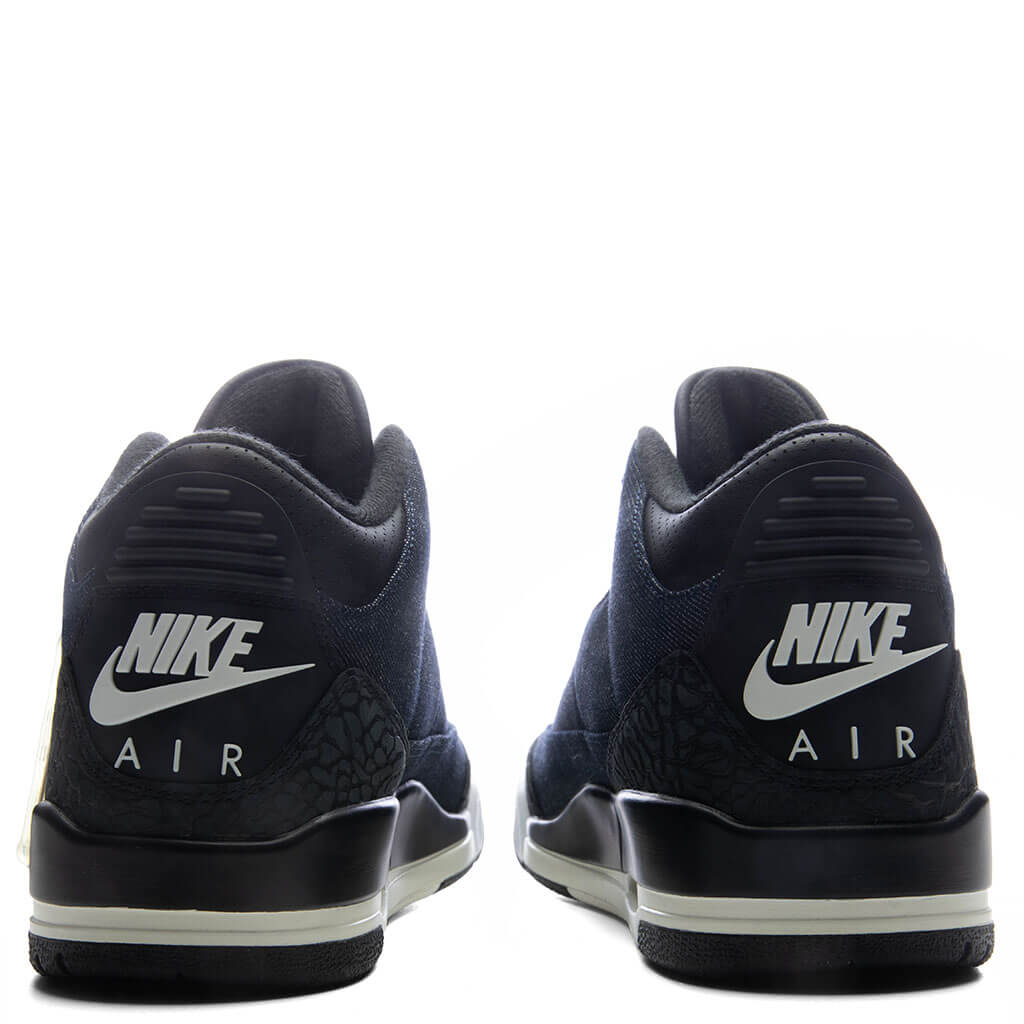 Air Jordan 3 x Levi's 'Rigid Denim' - Denim/Black/Sail/Indigo/Gym