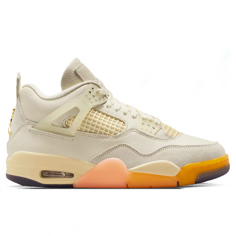 ねことくるみ 極美品❤️ Air Jordan 4 RETRO ★ Women's Air Jordan 4 Retro 'Birds of Paradise' - Coconut Milk