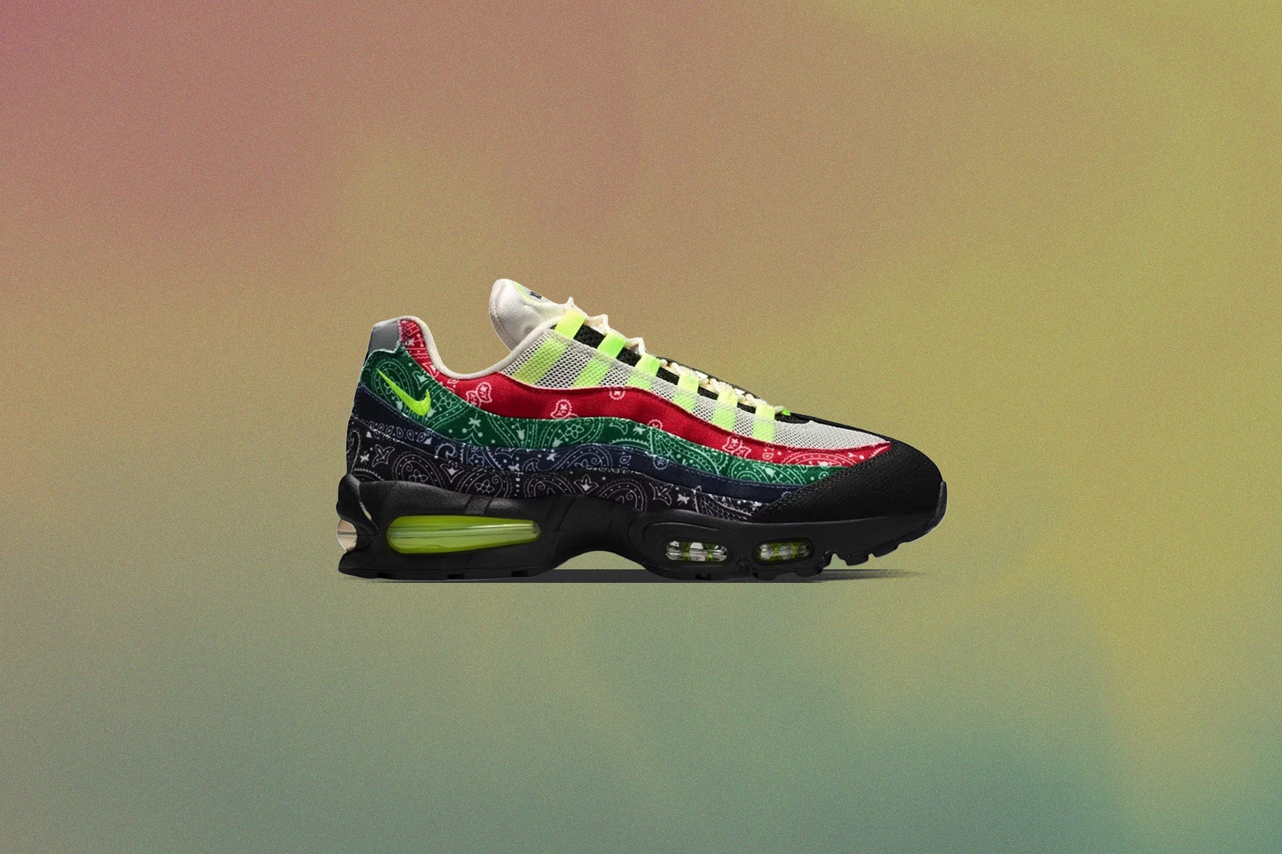 NIKE AIR MAX 95 SP RED-SPORT GREEN 27センチ 【公式通販】