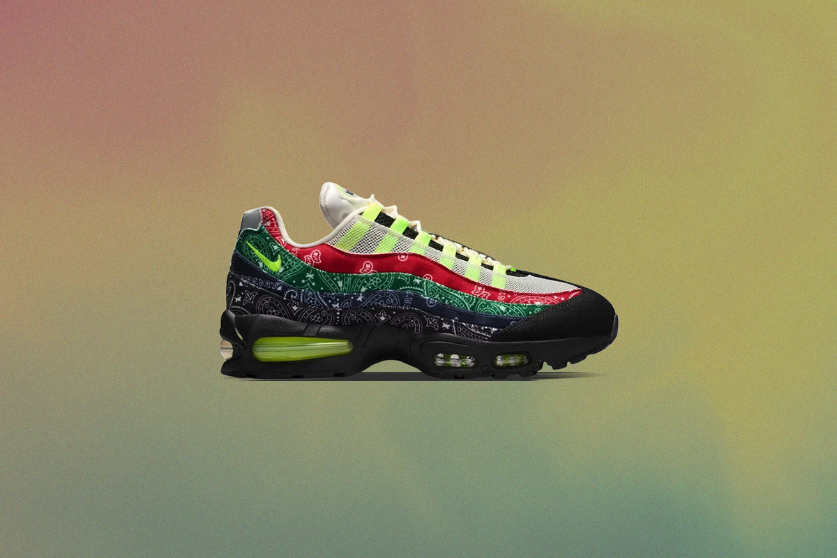 plant color air max 95 Nike Mens Air Max 95 Big Bubble